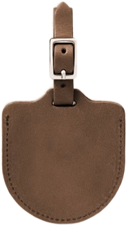 The Leather Luggage Tag